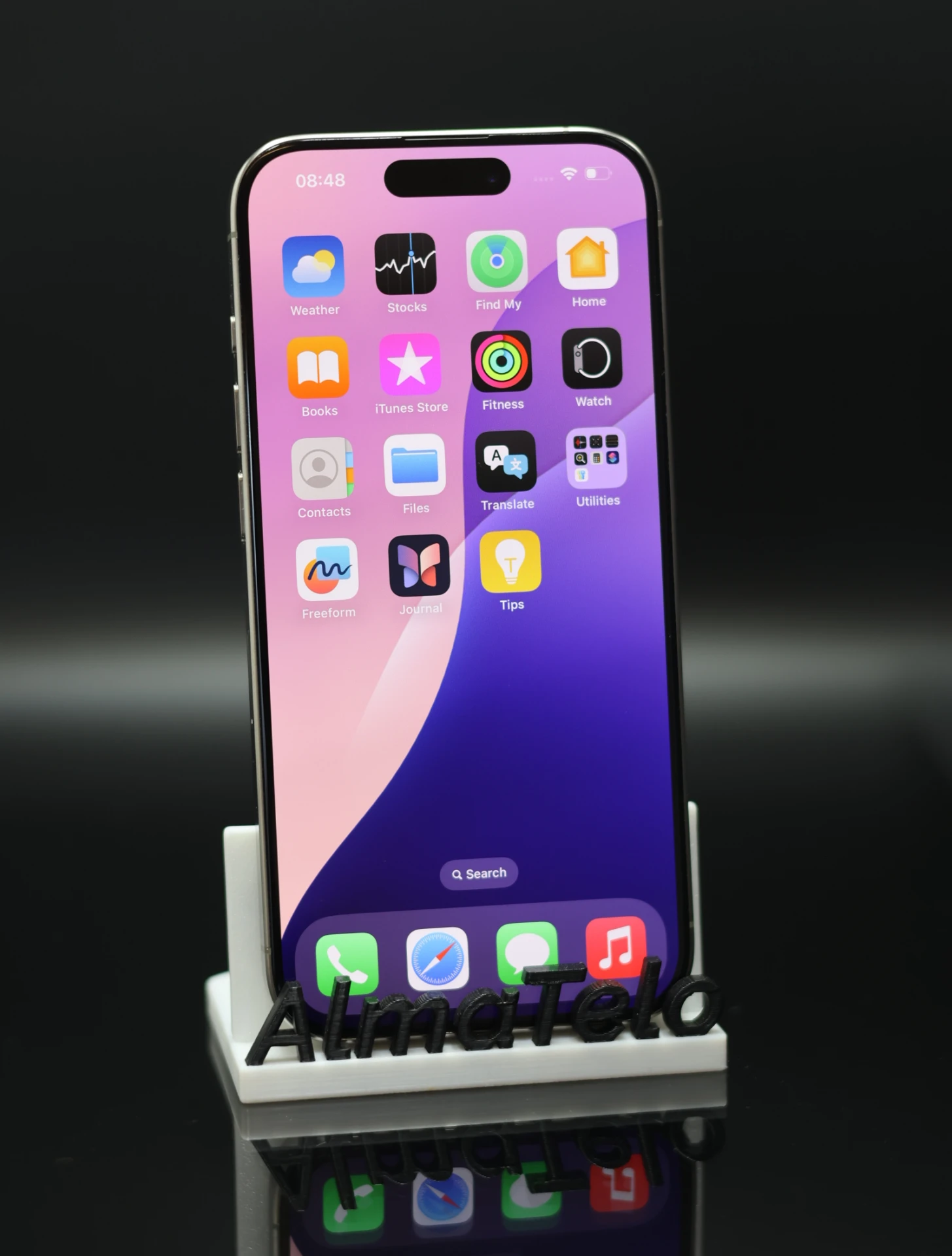 Apple iPhone 15 Pro 128 GB Natural Titanium 90% akku - 12 HÓ GARANCIA