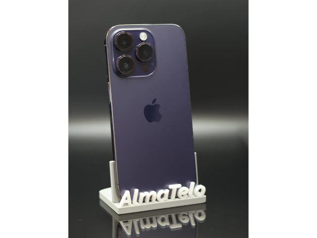 Apple iPhone 14 Pro 128 GB Deep Purple 100% akku - 12 HÓ GARANCIA
