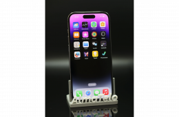 Apple iPhone 14 Pro 128 GB Deep Purple 100% akku - 12 HÓ GARANCIA