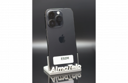 Apple iPhone 14 Pro 256 GB Space Black 100% akku - 12 HÓ GARANCIA