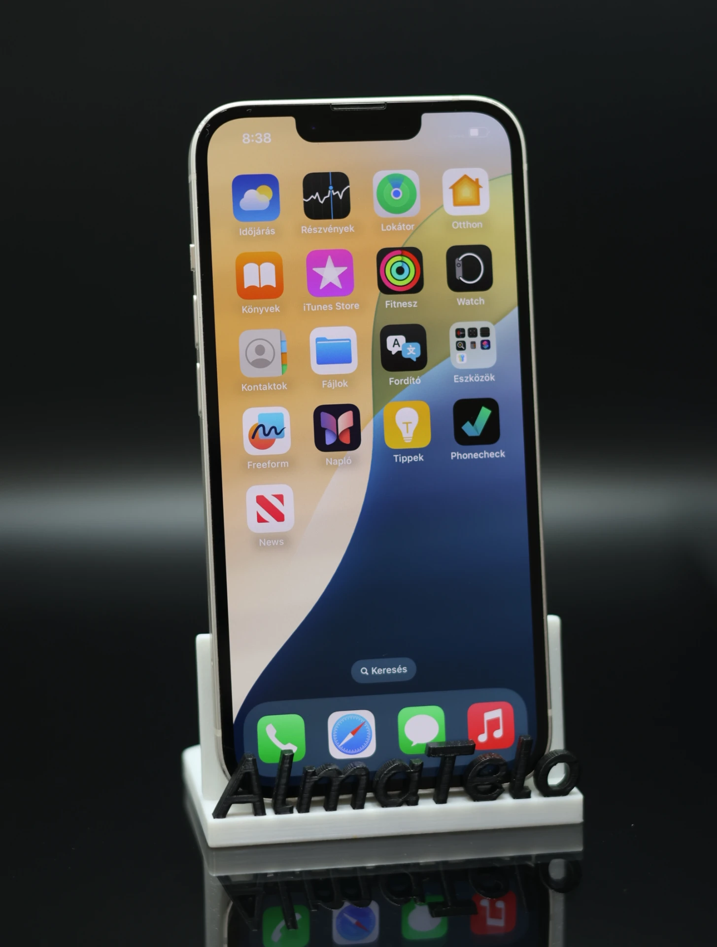 Apple iPhone 14 256 GB Starlight 100% akku - 12 HÓ GARANCIA