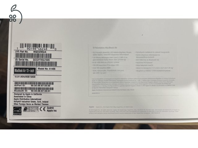 Megkímélt MacBook Air