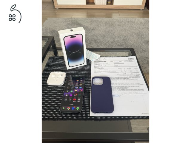 iPhone 14 Pro 128 GB - Garanciával és Apple Earpods fülhallgatóval
