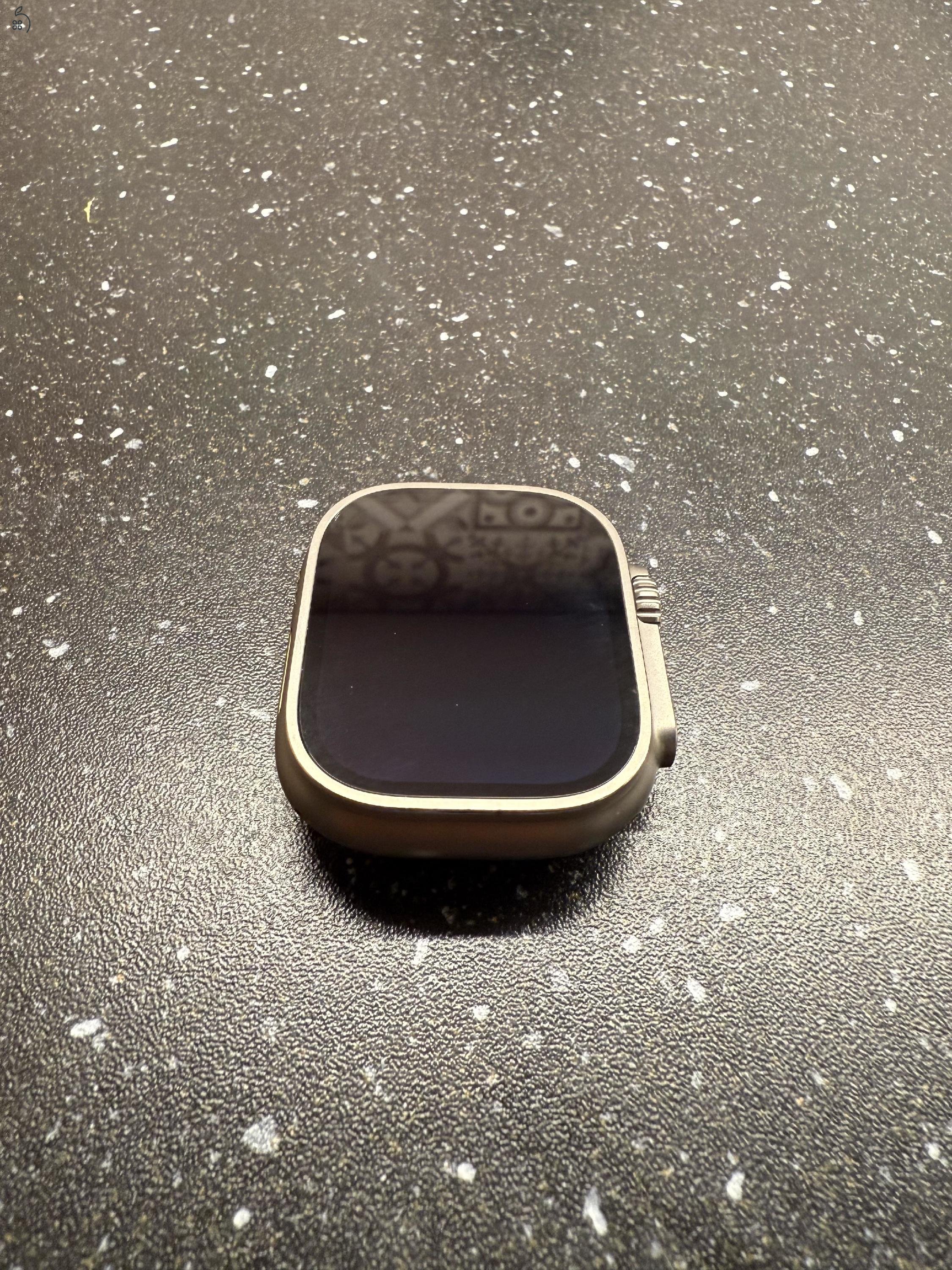 Apple Watch Ultra GPS + Cellular 49mm Natural Titanium eredeti dobozzal