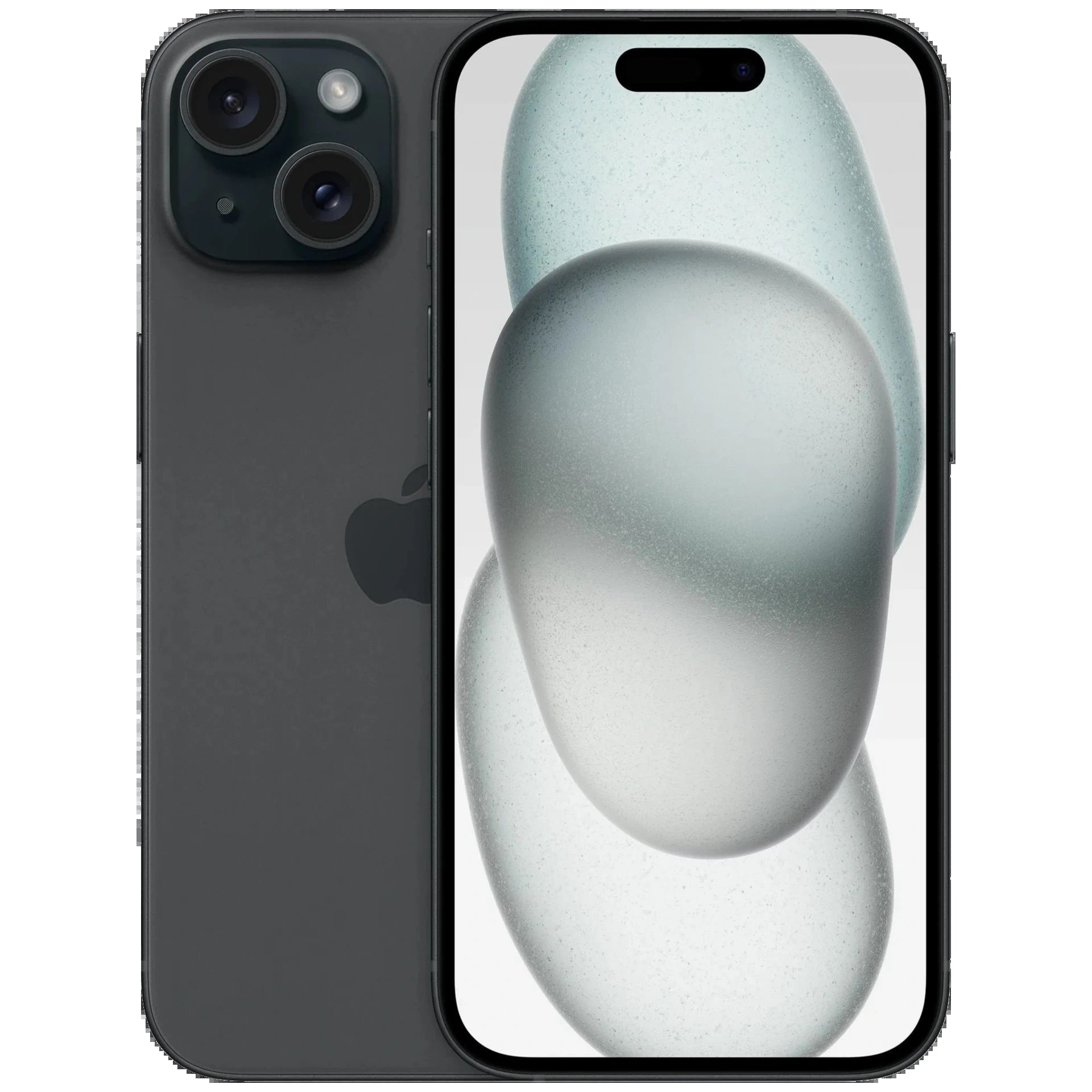 !! 1 ÉV GARANCIA !! Apple iPhone 15 128 GB Black 100%