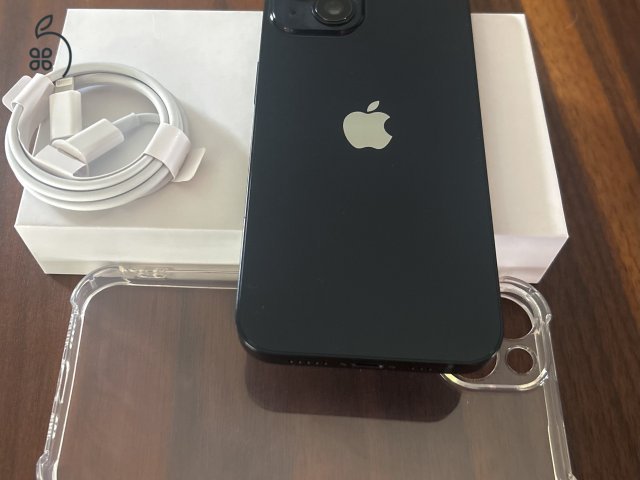 Iphone 14 fekete 100 százalékos akumulátorral
