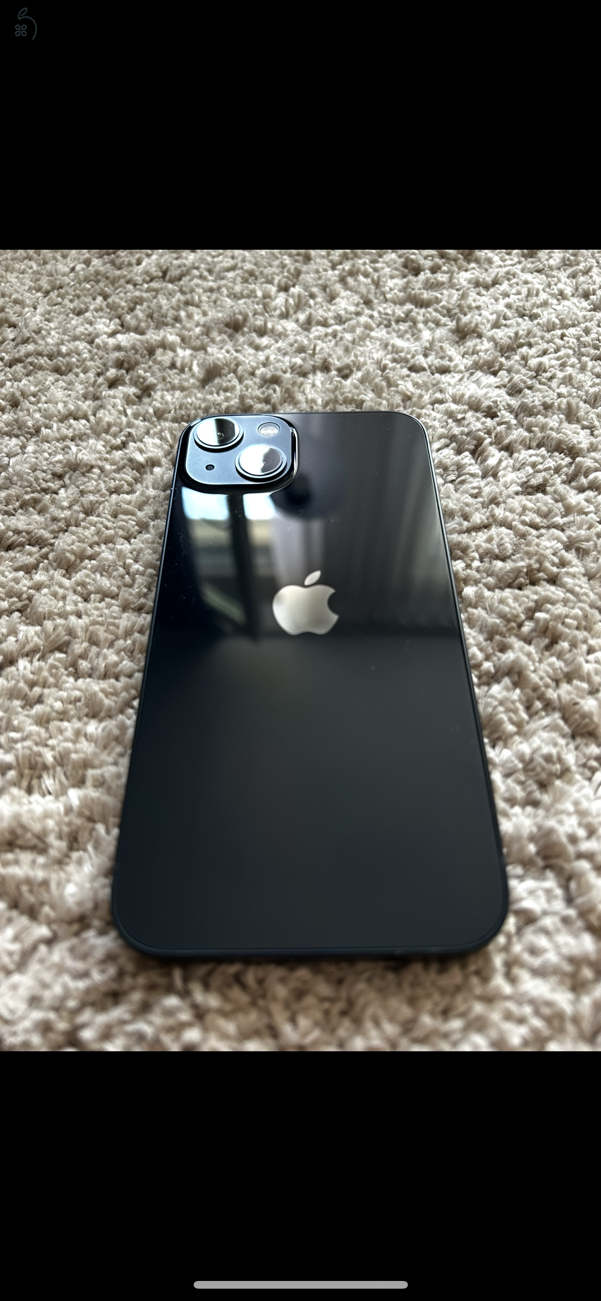 Apple Iphone 13 - 128GB - Éjfekete - újszerű