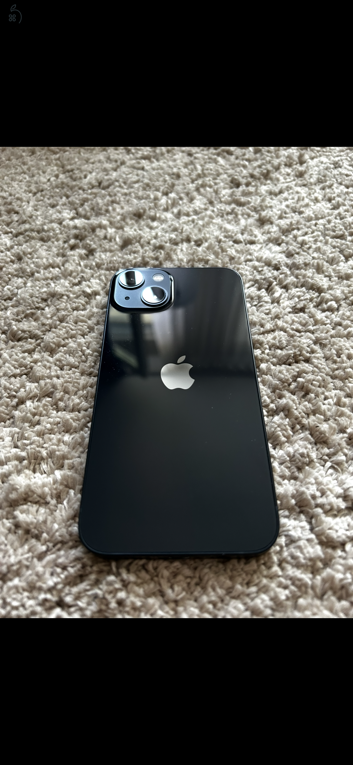Apple Iphone 13 - 128GB - Éjfekete - újszerű