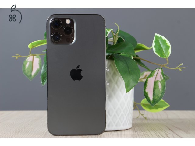 Apple iPhone 12 Pro Max 128GB asztrofekete C+ US-7003