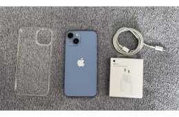 iPhone 14 128GB - AKKU 85% - kártyafüggetlen, karcmentes állapotban