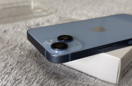 iPhone 14 128GB - AKKU 85% - kártyafüggetlen, karcmentes állapotban