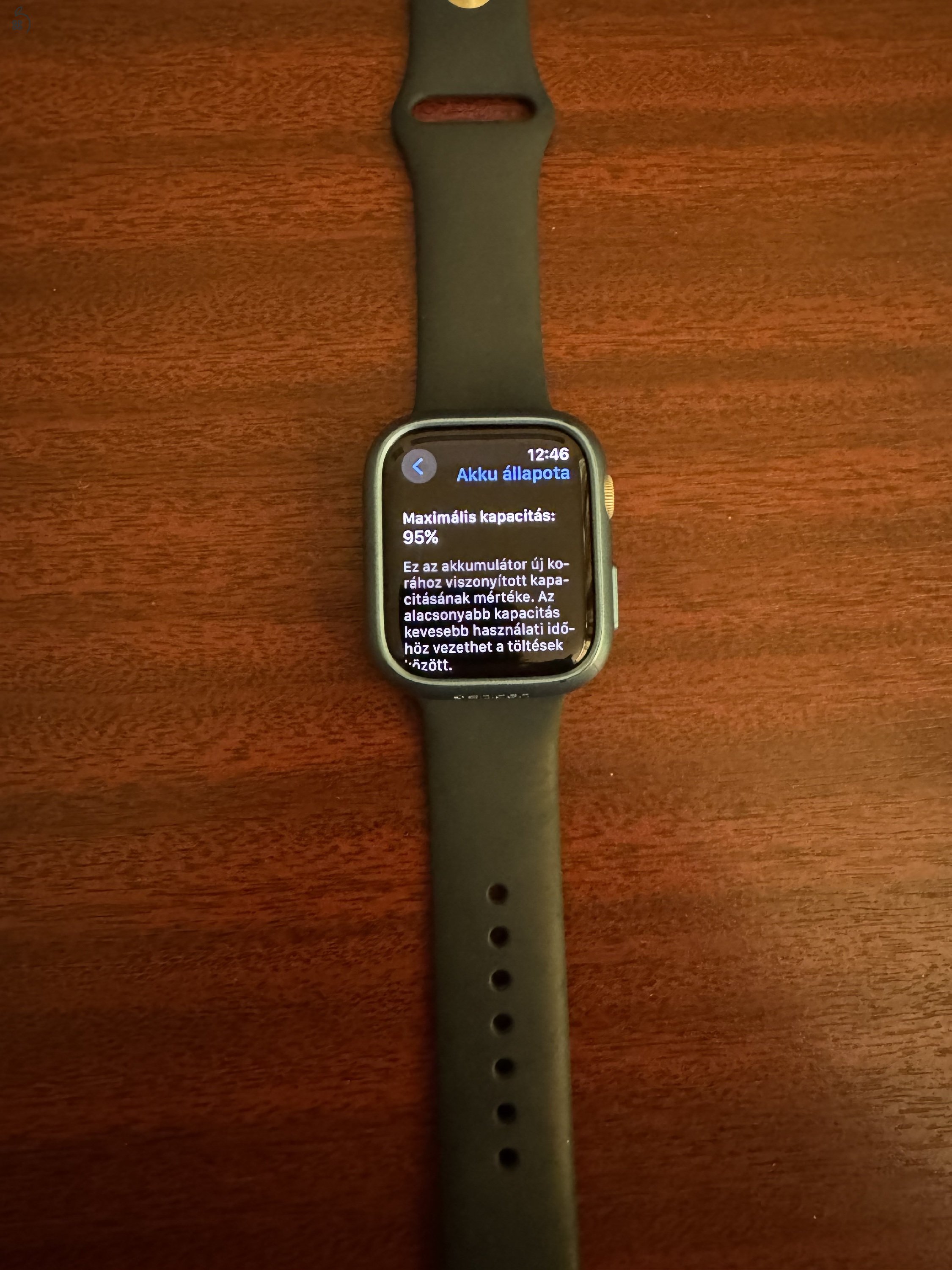 Eladó Apple watch Series 9 45mm GPS Silver