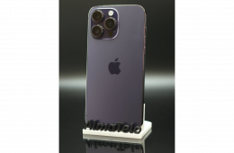 Apple iPhone 14 Pro Max 128 GB Deep Purple 100% akku - 12 HÓ GARANCIA