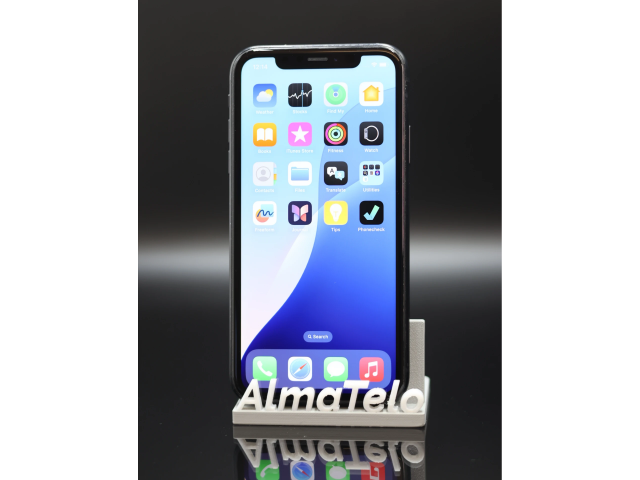 Apple iPhone XR 128 GB Black 100% akku - 12 HÓ GARANCIA