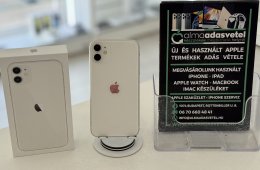 iPhone 11 64GB Független Használt/1-3 hónap gar./Akku 87%/p4420
