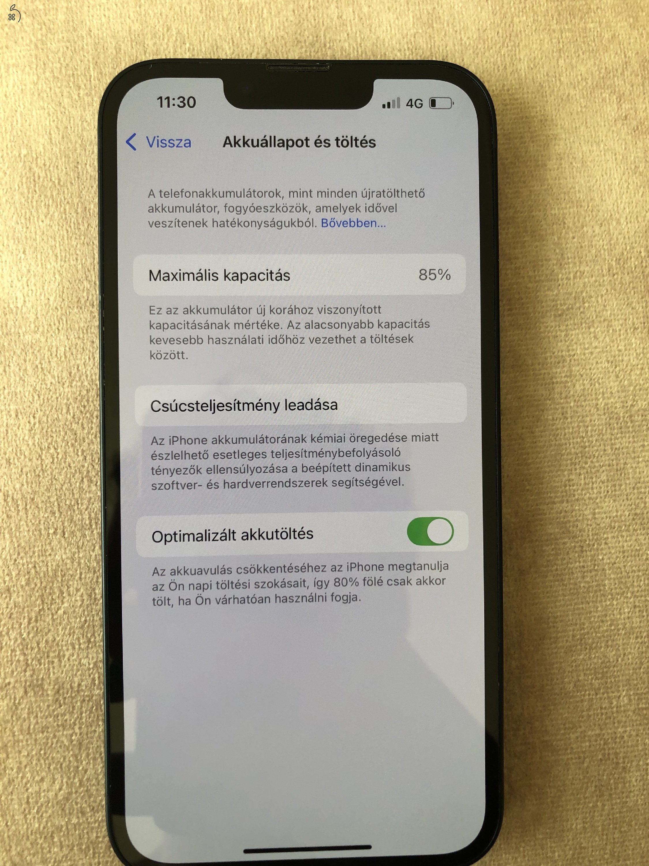 IPHONE 13 128GB FÜGGETLEN 