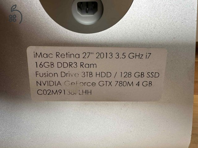Három darab iMac 27