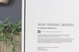 Eladó: MacBook Air 15” M4 – 16GB / 256GB