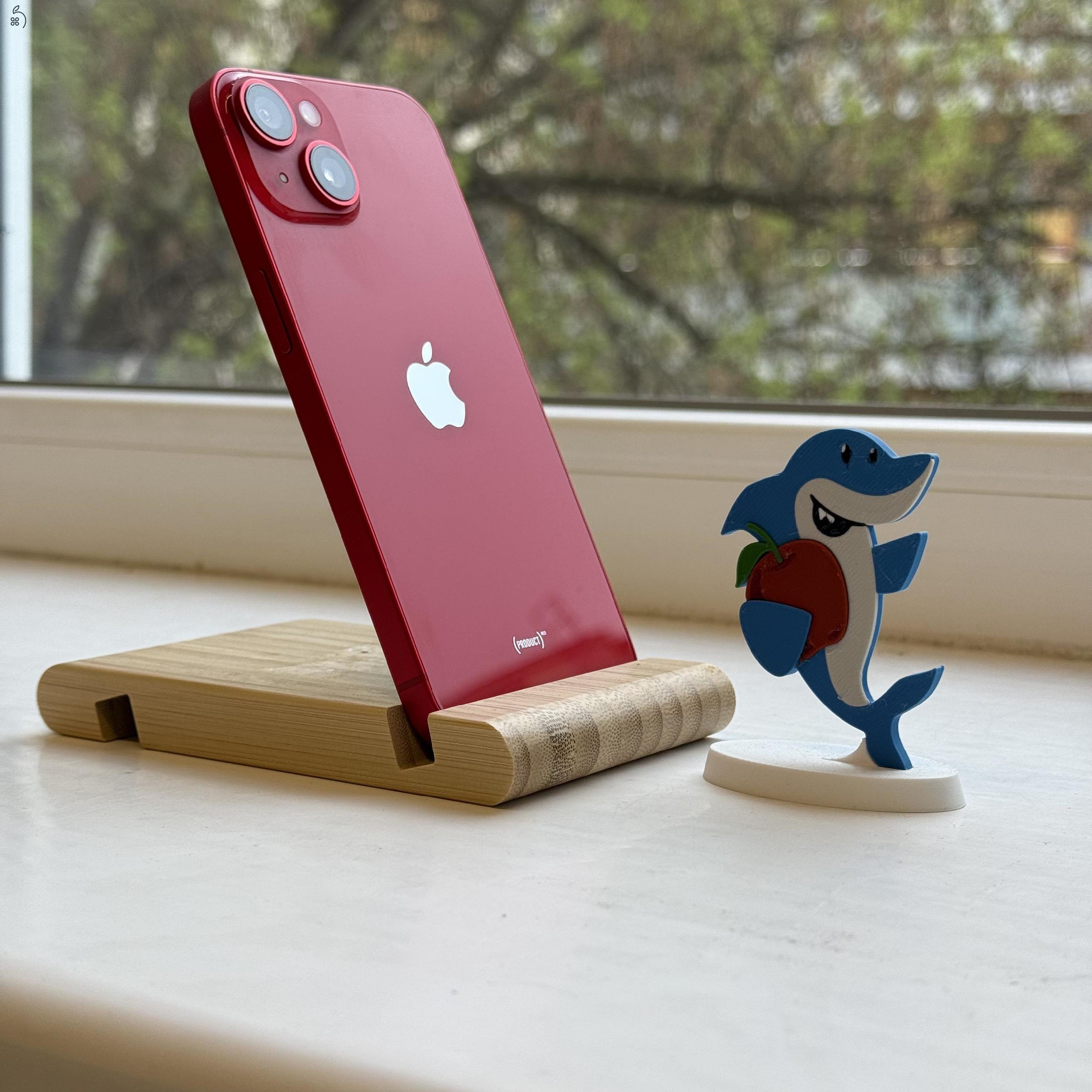 HIBÁTLAN iPhone 14 128GB Red -1 ÉV GARANCIA - Kártyafüggetlen, MS3159