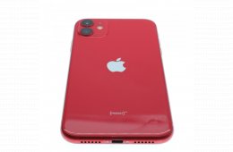 !! 1 ÉV GARANCIA !! Apple iPhone 11 128 GB PRODUCT RED 100%