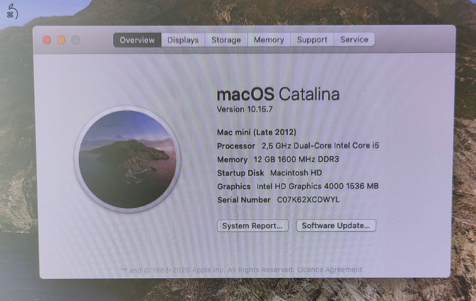 MacMini i5/ 500GB ssd/12GB ram