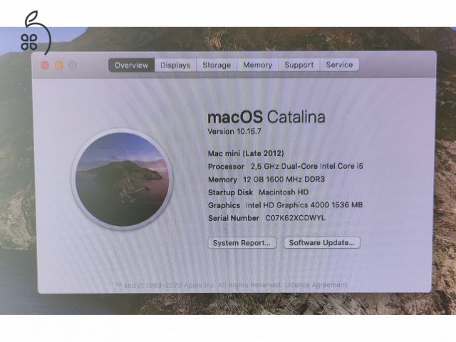MacMini i5/ 500GB ssd/12GB ram