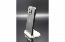 Apple iPhone 15 Pro 256 GB Black Titanium 100% akku - 12 HÓ GARANCIA