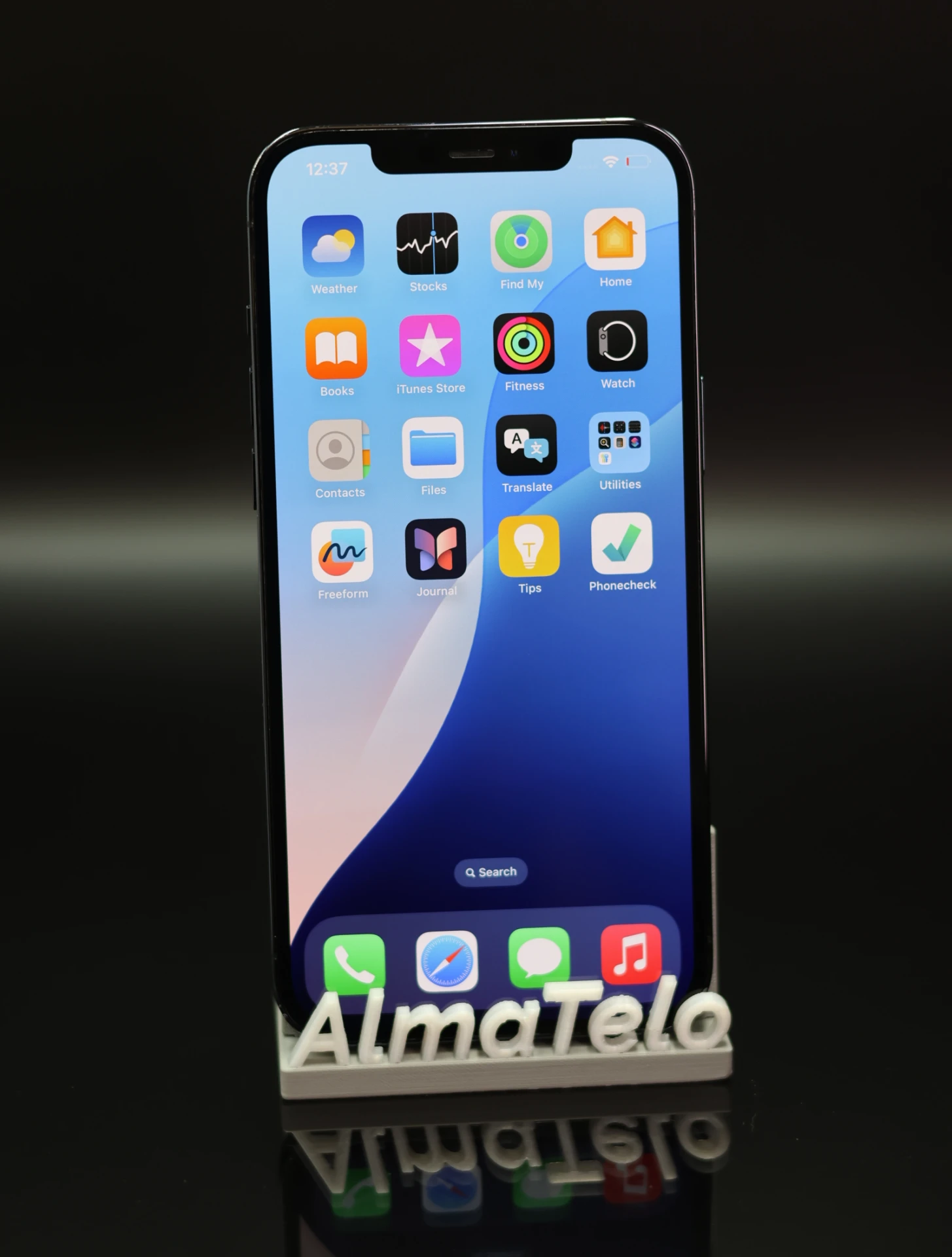 Apple iPhone 12 Pro Max 256 GB Pacific Blue 100% akku - 12 HÓ GARANCIA