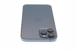 !! 1 ÉV GARANCIA !! Apple iPhone 12 Pro Max 256 GB Pacific Blue 100%