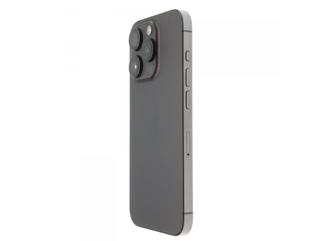 !! 1 ÉV GARANCIA !! Apple iPhone 15 Pro 256 GB Black Titanium 100%