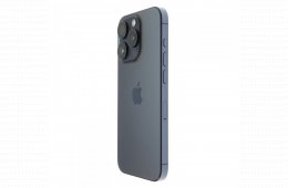 !! 1 ÉV GARANCIA !! Apple iPhone 15 Pro 256 GB Blue Titanium 100%