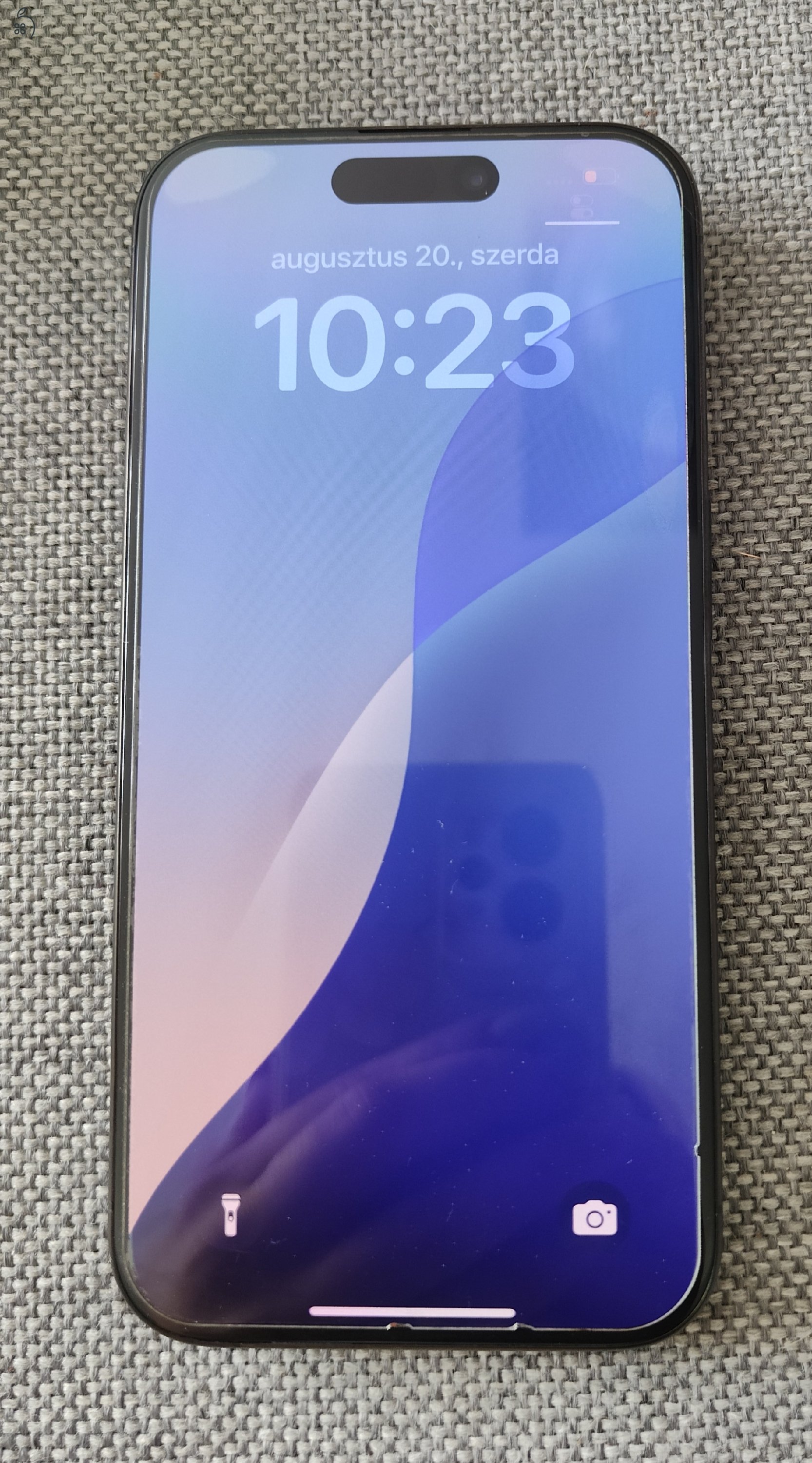 Eladó iPhone 15 PRO kihasználatlanság miatt 