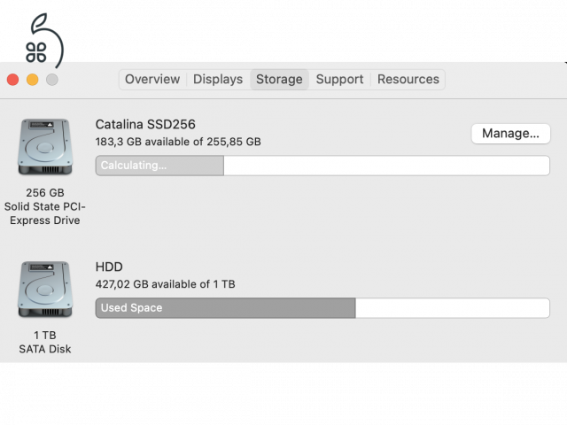 Mac mini (Late 2014) - 8GB RAM, 256 GB SSD, 1 TB HDD