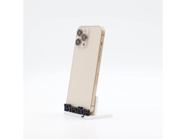 + Ajándékkal és 1 év garanciával! Felújított iPhone 13 Pro Max 128 GB Gold