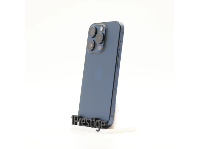 + Ajándékkal és 1 év garanciával! Felújított iPhone 15 Pro 128 GB Blue Titanium