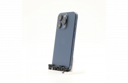 + Ajándékkal és 1 év garanciával! Felújított iPhone 15 Pro 128 GB Blue Titanium