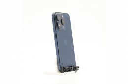+ Ajándékkal és 1 év garanciával! Felújított iPhone 15 Pro 128 GB Blue Titanium