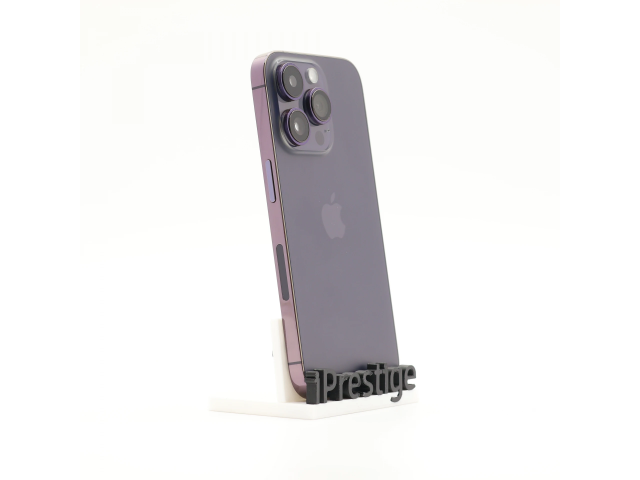 + Ajándékkal és 1 év garanciával! Felújított iPhone 14 Pro 256 GB Deep Purple