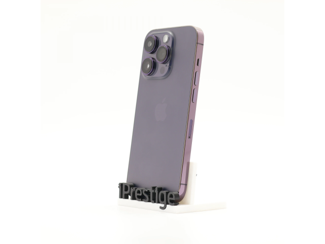 + Ajándékkal és 1 év garanciával! Felújított iPhone 14 Pro 256 GB Deep Purple