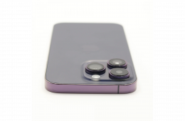 + Ajándékkal és 1 év garanciával! Felújított iPhone 14 Pro 256 GB Deep Purple