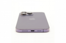 + Ajándékkal és 1 év garanciával! Felújított iPhone 14 Pro Max 128 GB Deep Purple