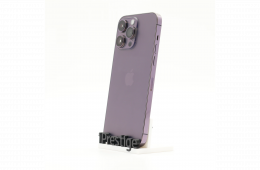 + Ajándékkal és 1 év garanciával! Felújított iPhone 14 Pro Max 128 GB Deep Purple