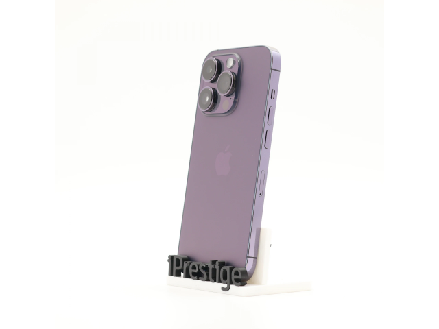 + Ajándékkal és 1 év garanciával! Felújított iPhone 14 Pro 128 GB Deep Purple