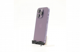 + Ajándékkal és 1 év garanciával! Felújított iPhone 14 Pro 128 GB Deep Purple