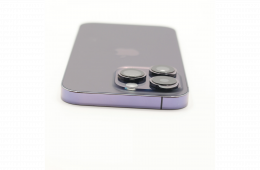 + Ajándékkal és 1 év garanciával! Felújított iPhone 14 Pro 128 GB Deep Purple
