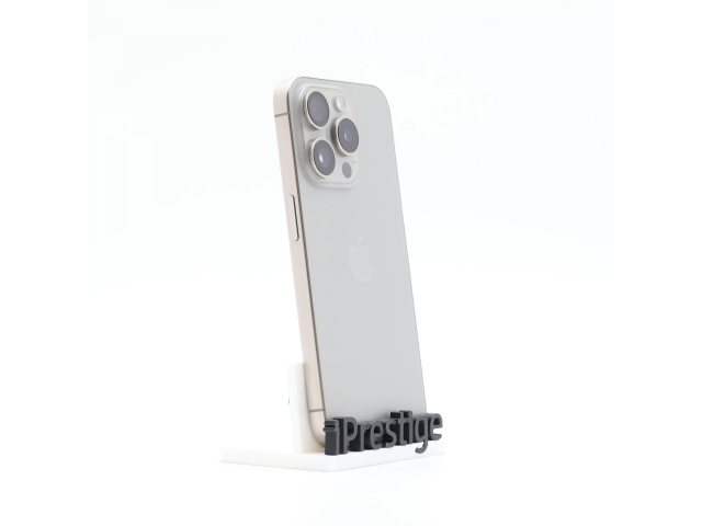 + Ajándékkal és 1 év garanciával! Felújított iPhone 15 Pro 128 GB Natural Titanium