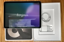 iPad Air 5 gen (2022) ezüst 256 GB wifi - akku ?