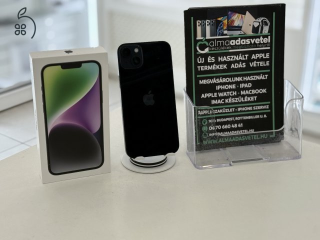 iPhone 14 Plus 256GB Független Újszerű/1-3 hónap gar./Akku 87%/p4427