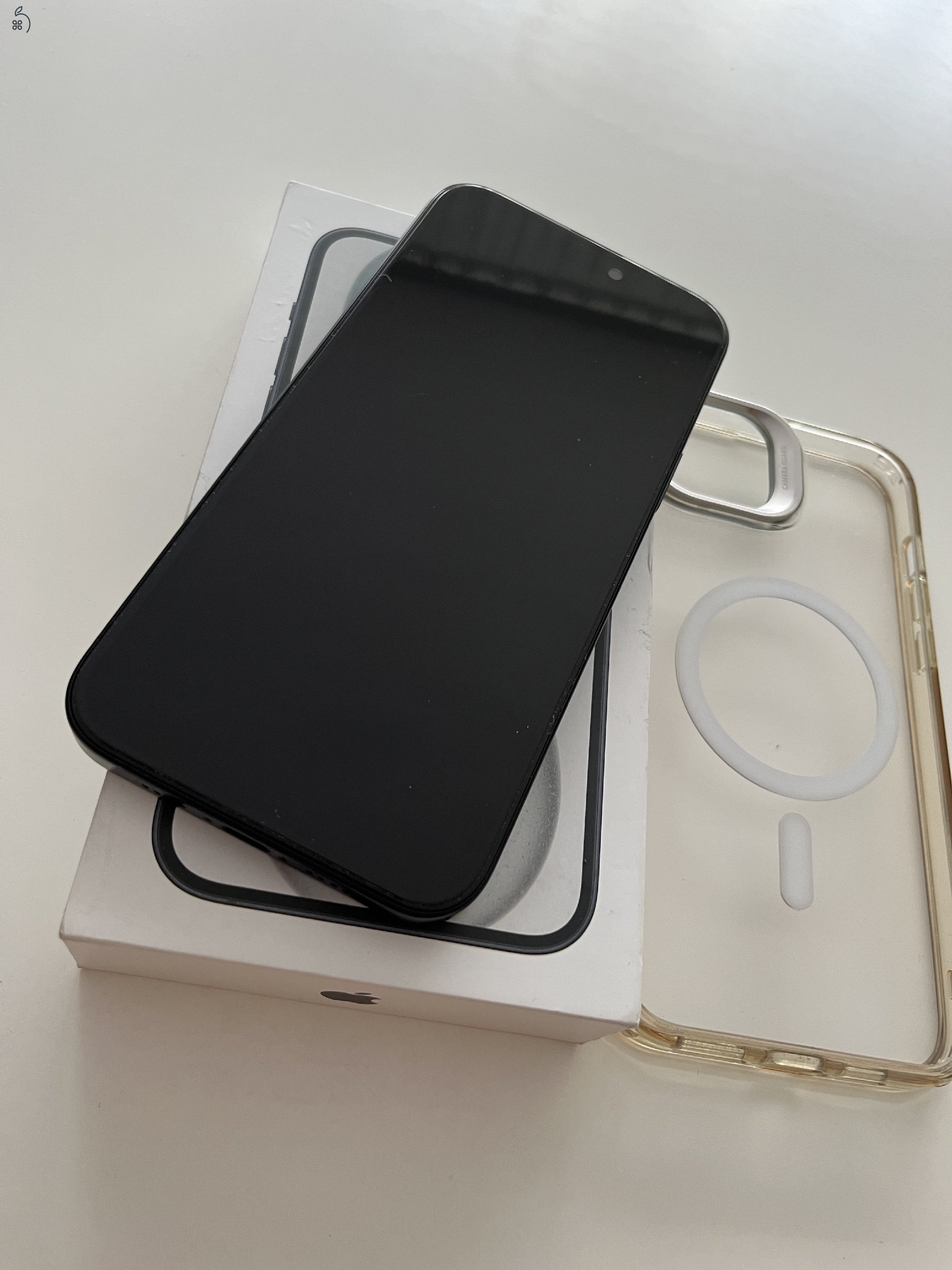 iPhone 15 Plus 128GB Apple Care + jótállás 2026.07.14.-ig! 