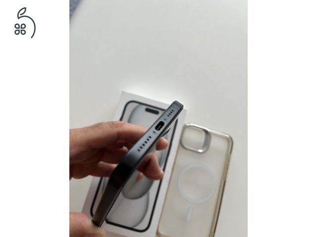 iPhone 15 Plus 128GB Apple Care + jótállás 2026.07.14.-ig! 